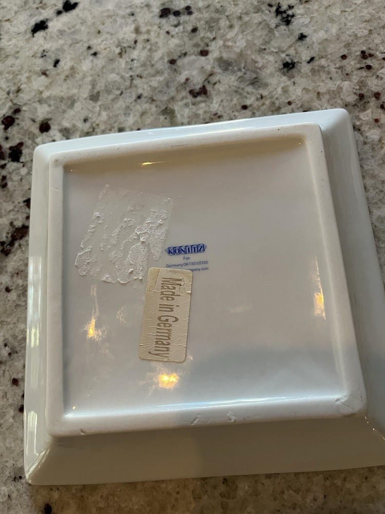 Heart Candy Dish Ceramic 7 Inch