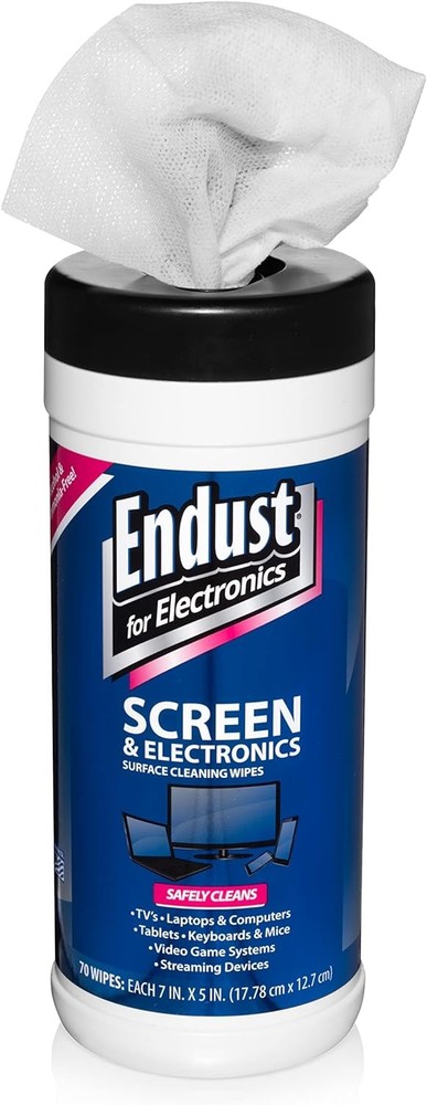 70 Pack Electronics Screen & Surface Cleaning Wipes – LCD & Plasma Safe