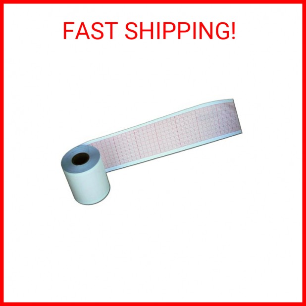 Contec 80A ECG Chart Paper, 50mm X 20m - 10 Rolls