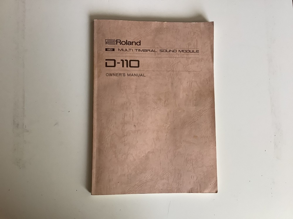 Roland D-110 Digital Linear Arithmetic Synthesizer Tested Working