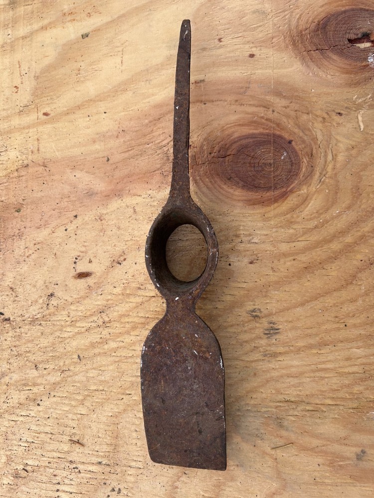 Long Pick Head Rusty Rustic no handle Original Vintage Primitive Farm Decor