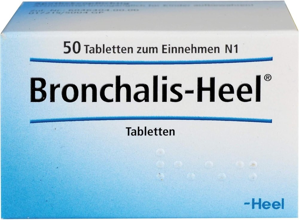 Bronchalis Heel Respiratory Relief Solution 50 Tabs