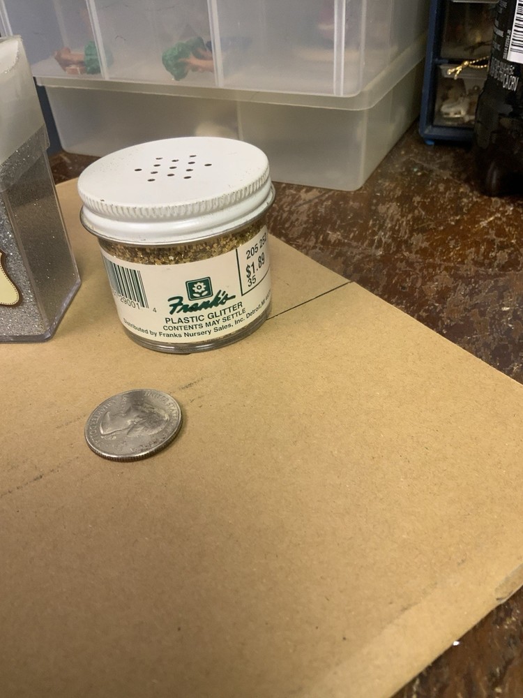 Crafts Franks Plastic Glitter