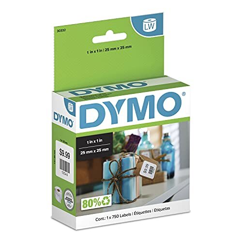 Authentic LW Multi-Purpose Labels, Labels for Square Multipurpose Labels
