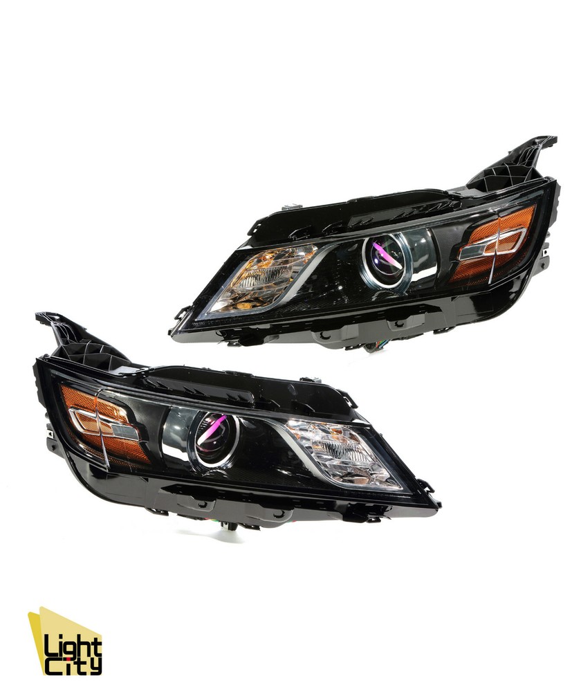 [Halogen w/ Bulb] For 2015-2020 Impala Projector Headlight Combo RH+LH
