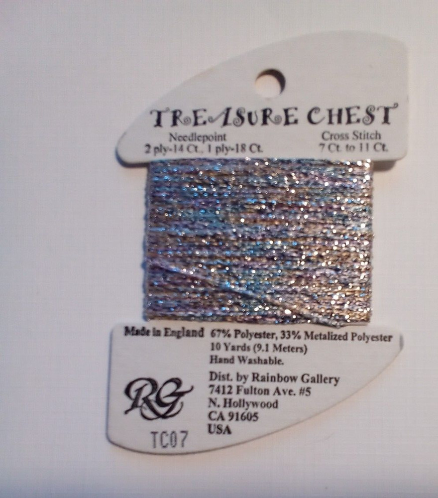 Rainbow Gallery Treasure Chest threads