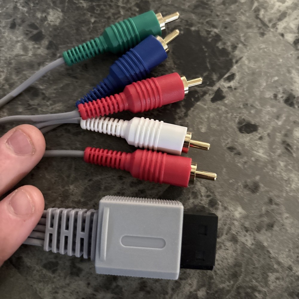 Nintendo Wii Component Cables - HD - 3rd Party