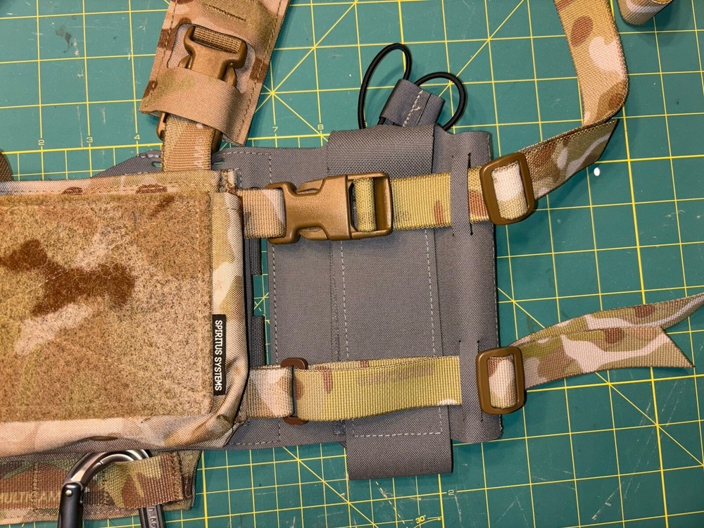 Chest Rig Back Strap - Coyote Tan