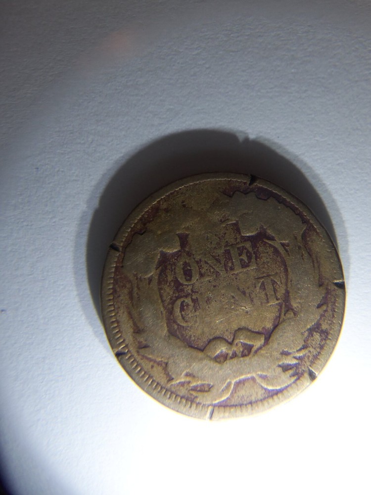 KEY DATE 1857 FLYING EAGLE CENT
