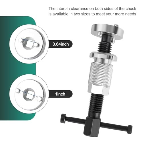 Car Brake Piston Rewind Tool, Rust-proof Rear Brake Caliper Compression Tool,