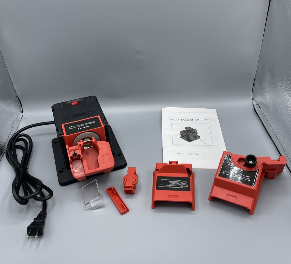 Multi-Task Electric Knife Scissor Drill Bit Chisel Planer  Sharpener