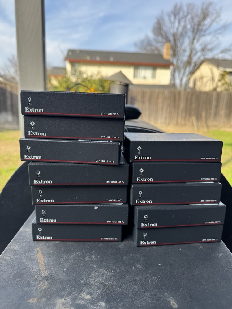 Extron AV Equipment Bulk Lot– AS-IS