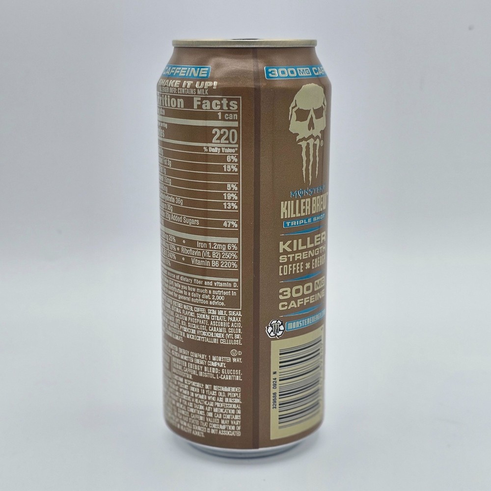 Java Monster Mean Bean – Coffee + Energy Drink – Single 16oz Can – New Sealed