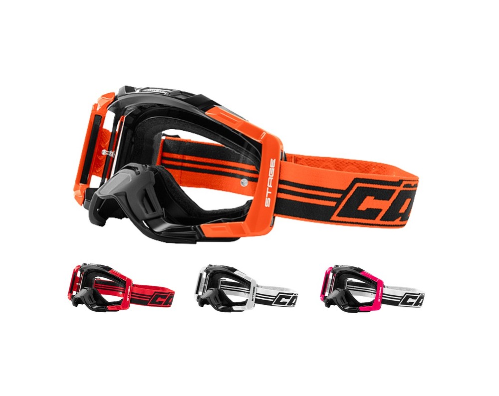 Castle Stage Blackout OTG MX Goggles