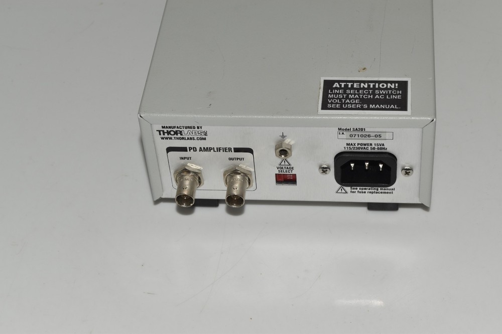 *JM* Thorlabs SA201 Spectrum Analyzer Controller (SNF67)