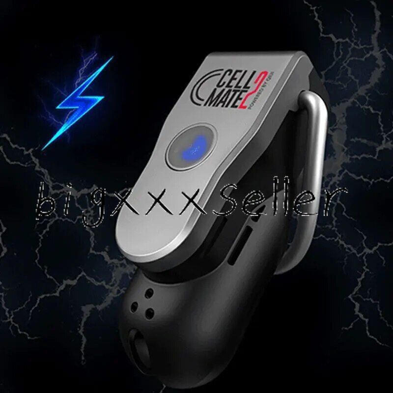 New Male Chastity Device Bluetooth APP Remote Control Cage Rings Cellmate Lock