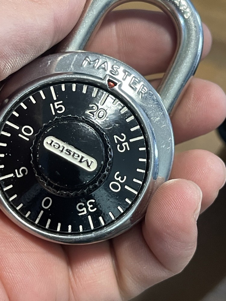 Master Lock Padlock Block Guard Combination Lock