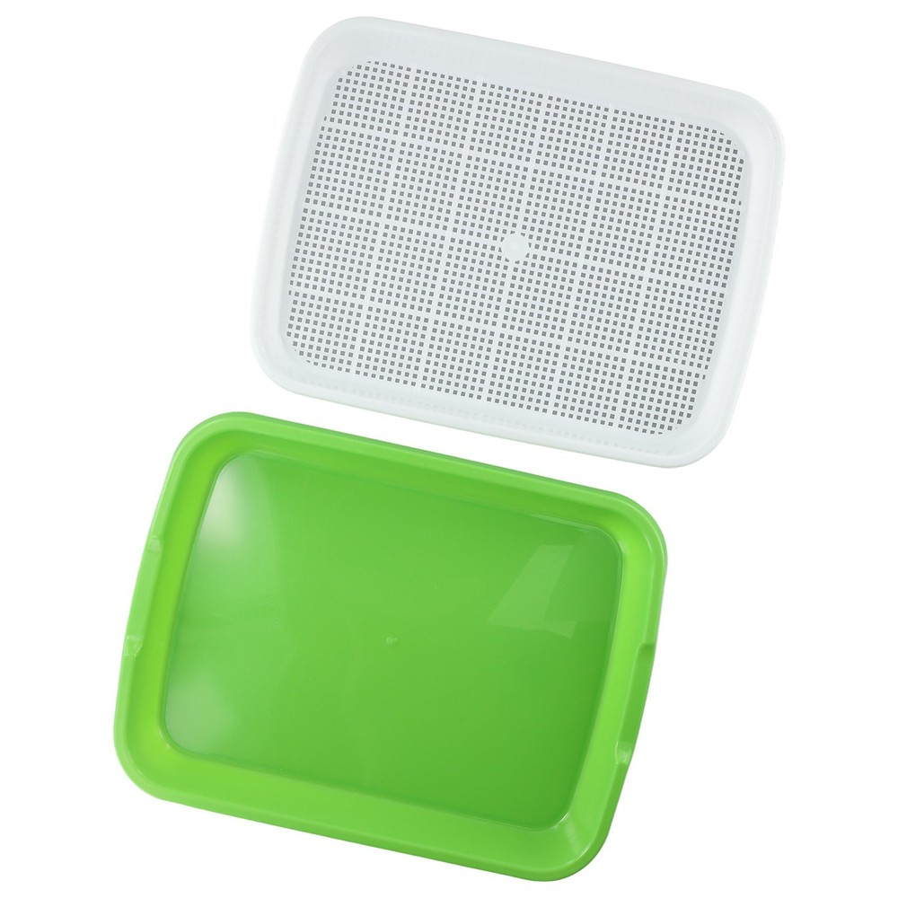 Plastic Sprouting Tray Pots Accessory Cells Container Germination Parts