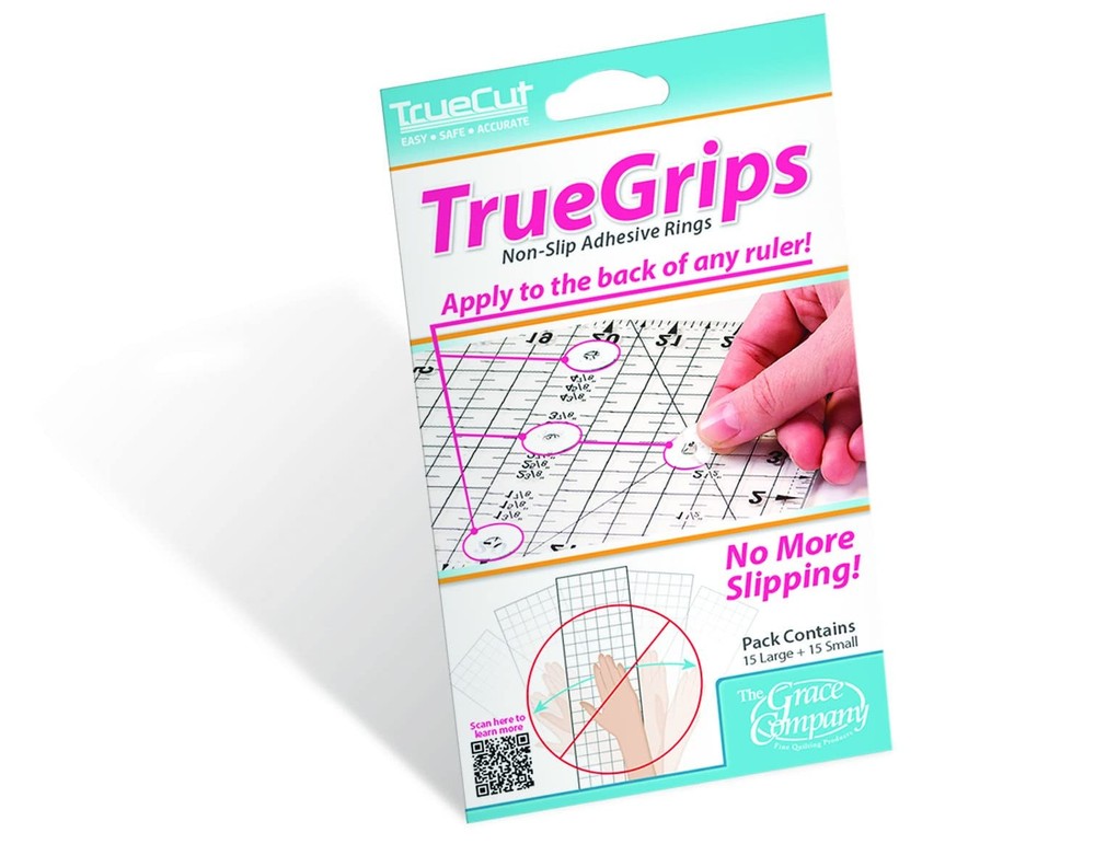 Crafters Workshop TrueCut Non-Slip Ruler Grips, 30/Pkg