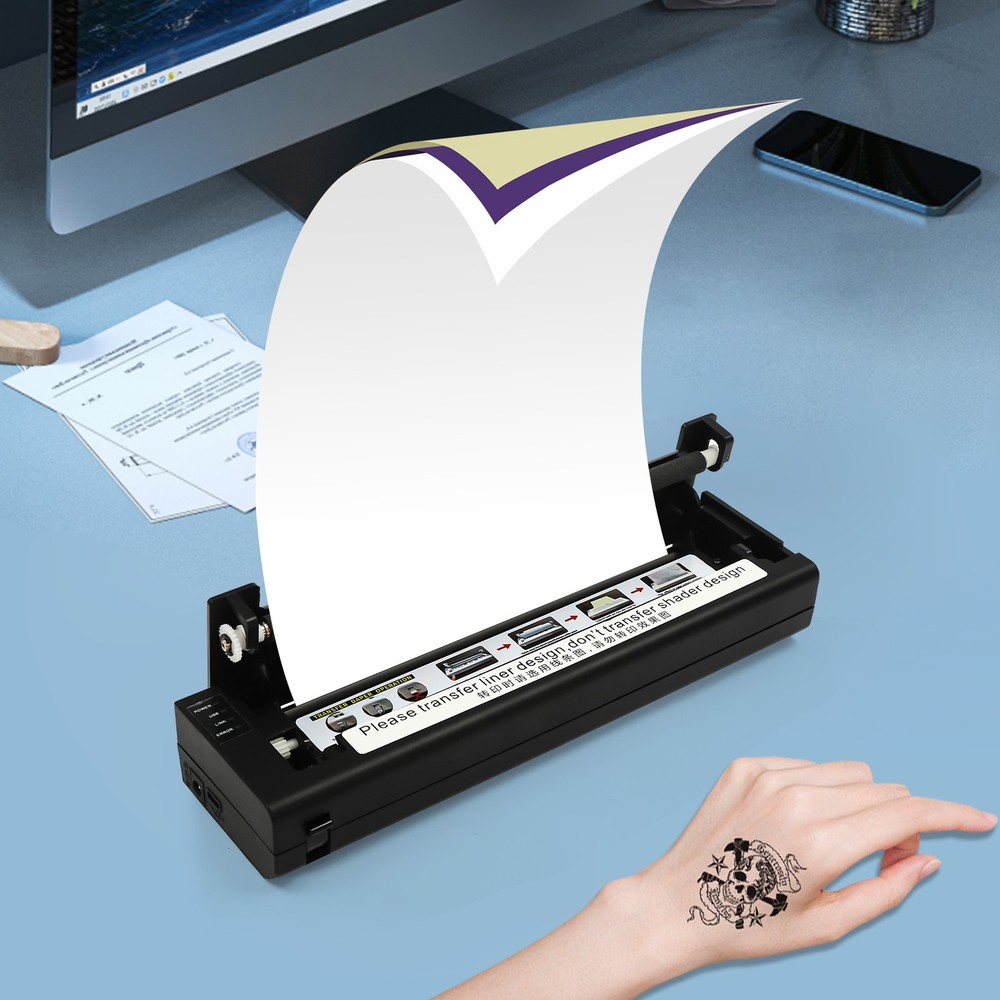 A4 Printer Portable Tabletop Thermal Printer Electric Printing Transfer Machine