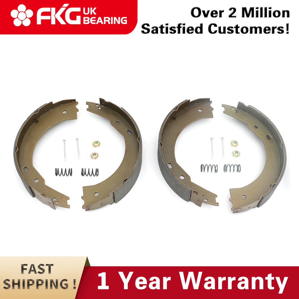 12" X 2" electric trailer brake shoes replacement kits (2 pairs) - K71-127-00