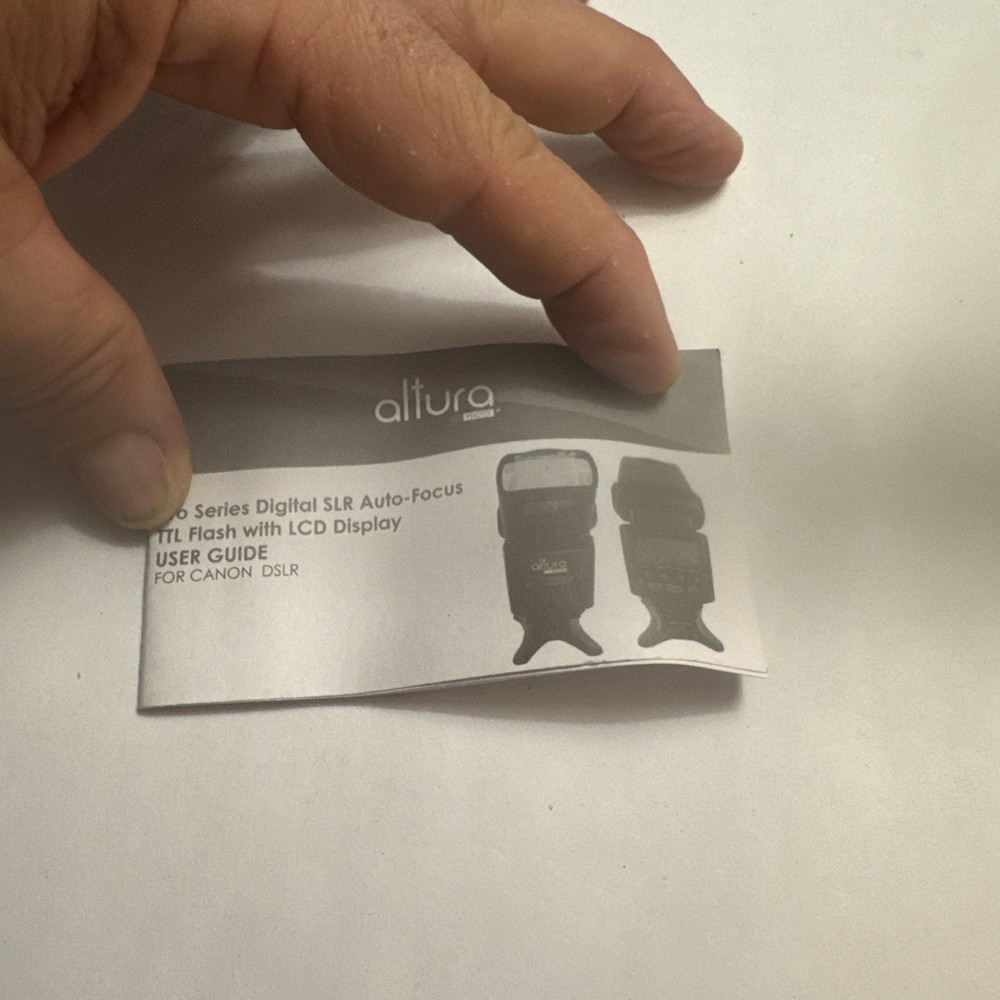Altura flash kit for canon