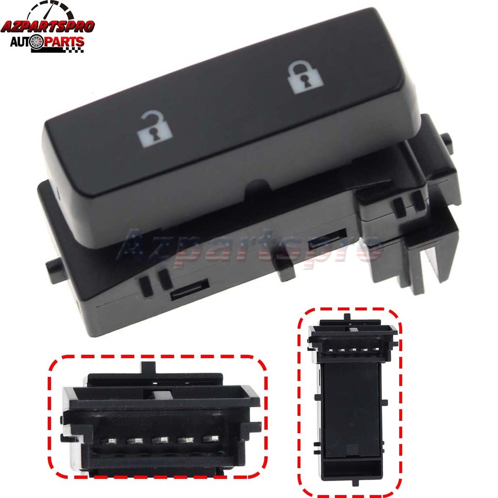 Master Front Door Lock Switch Driver Side for 2008-2013 Chevy Silverado 1500 GMC