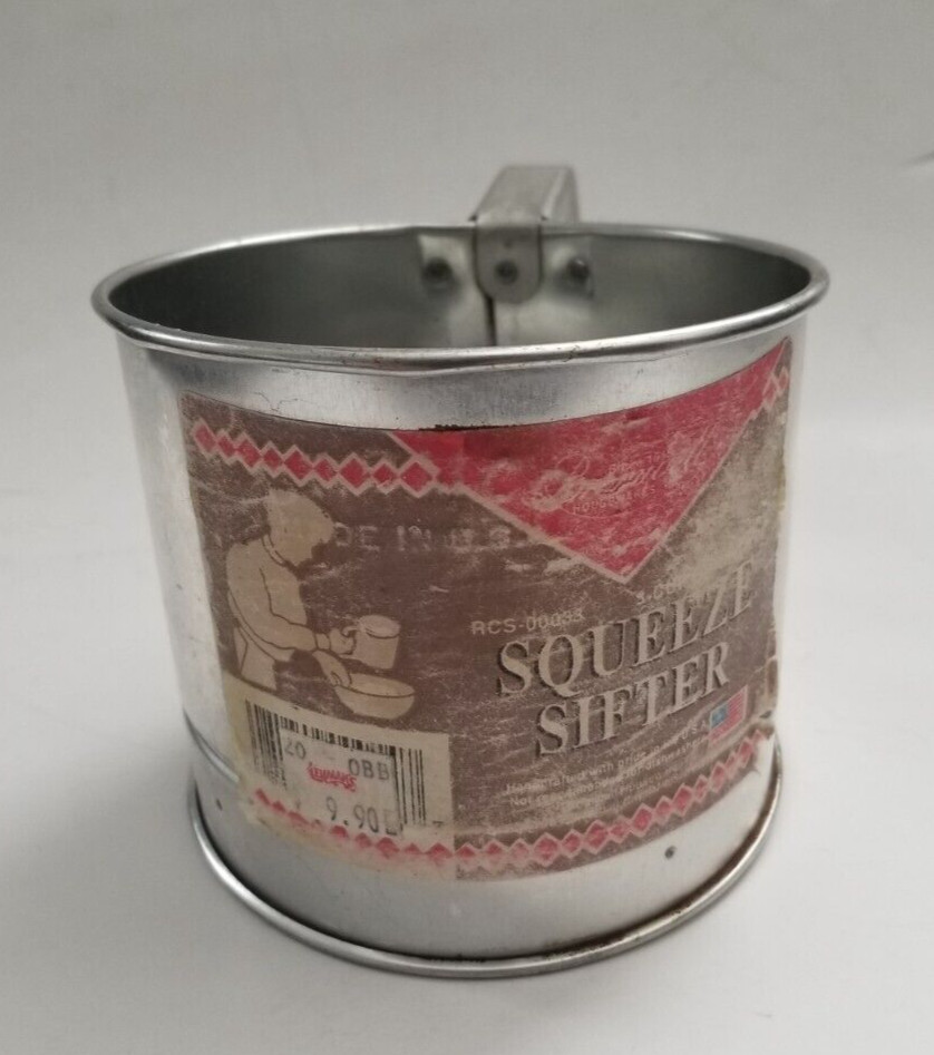 Vintage Bromco Squeeze Sifter - USA Made