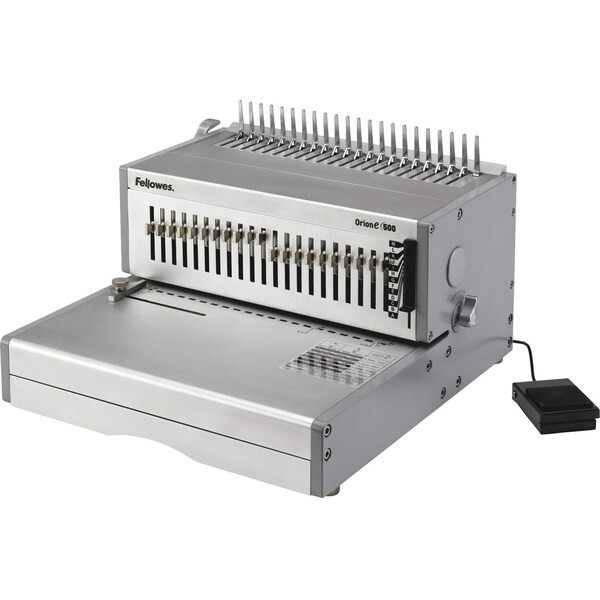 Fellowes 5643201 Binding Machine, Comb, Light Gray
