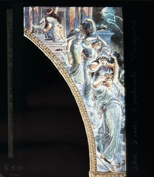 Magic Lantern Slides. ‘The Five Foolish & Five Wise Virgins’ Religous Art
