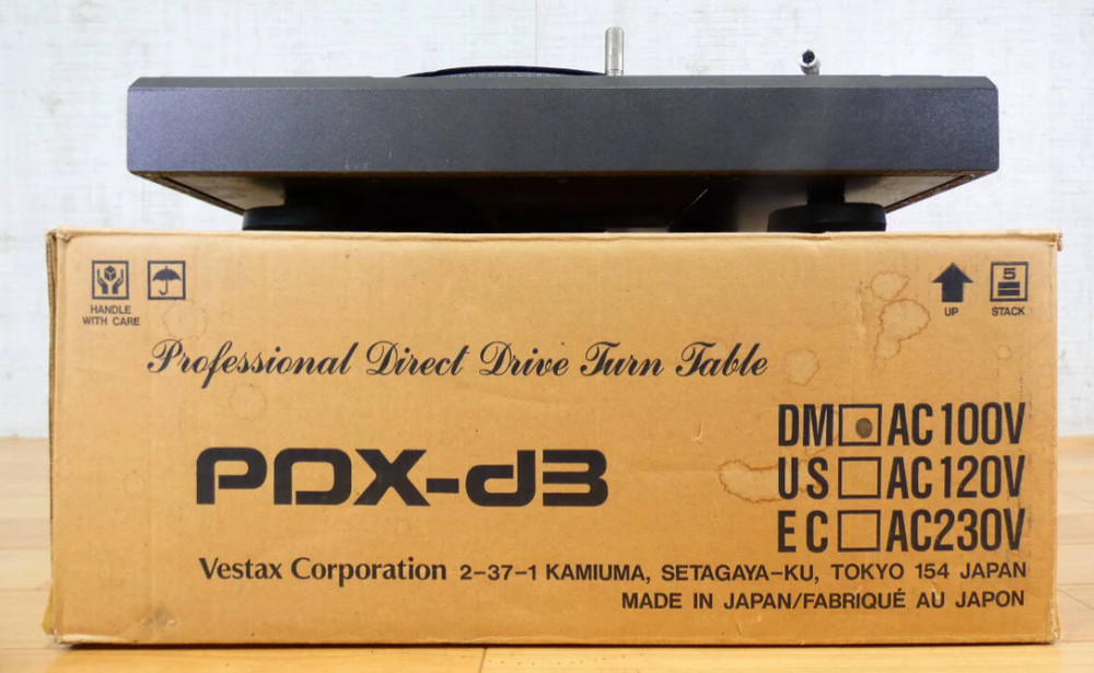 1pcs Vestax PDX-d3 DJ Turntable
