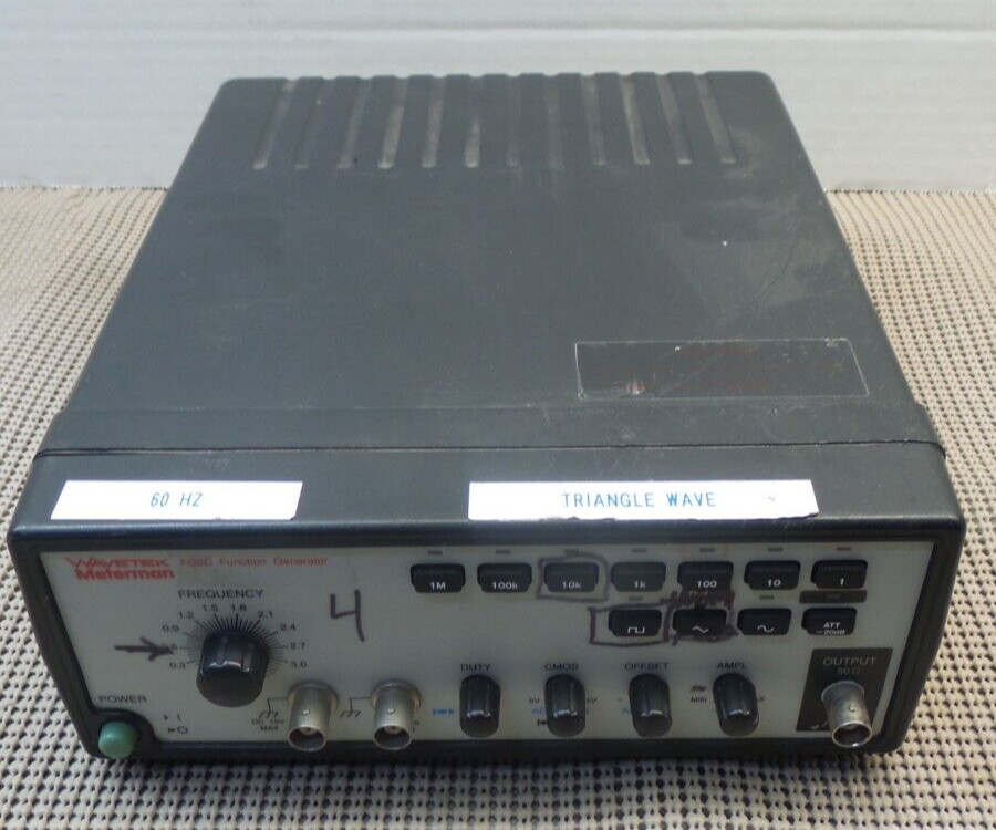 Wavetek Meterman FG2C Function Generator | Untested
