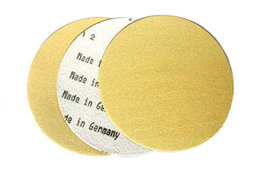 Starcke Premium 6 Inch Gold Hook and Loop Grip Sanding Discs
