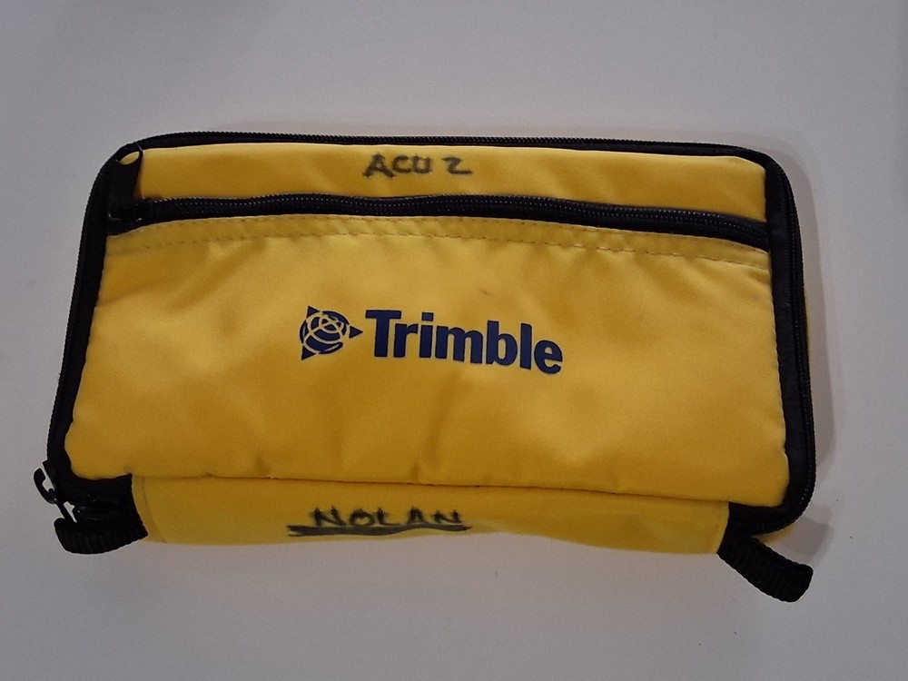Trimble ACU and CU Controller Genuine Protective Nylon Yellow Case. Great Condit