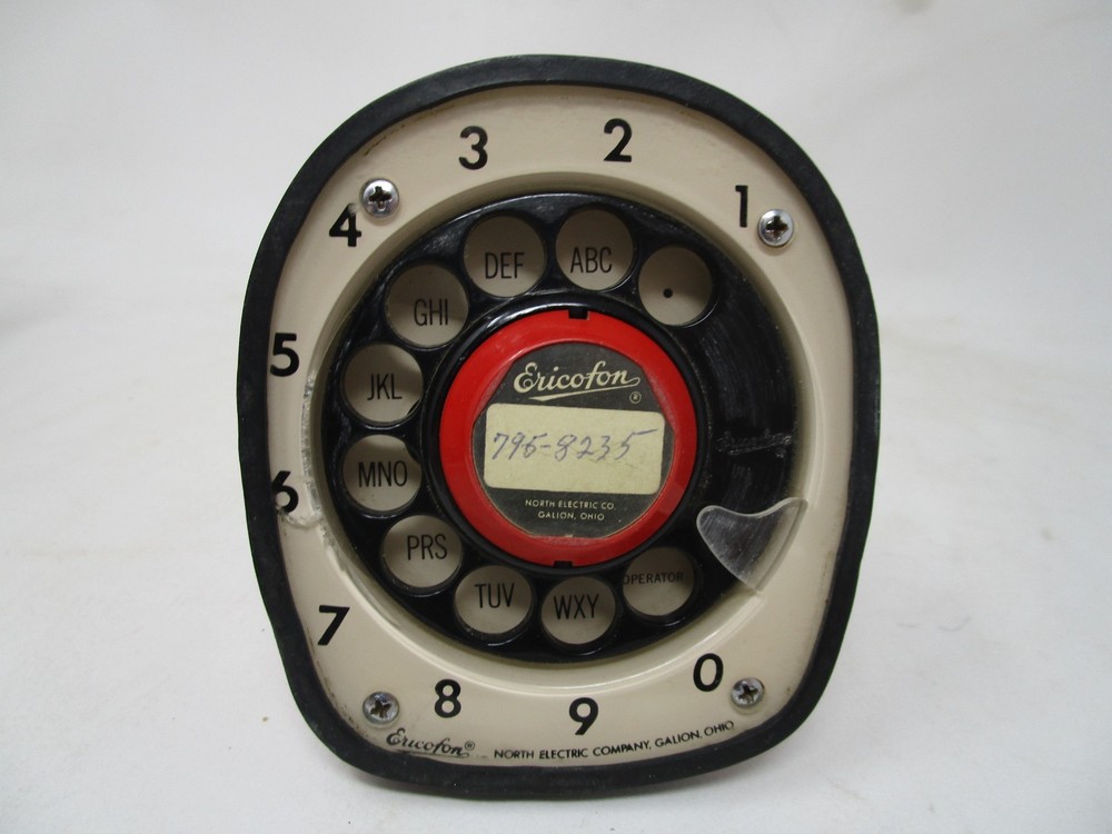 Orange Ericofon Cobra Telephone