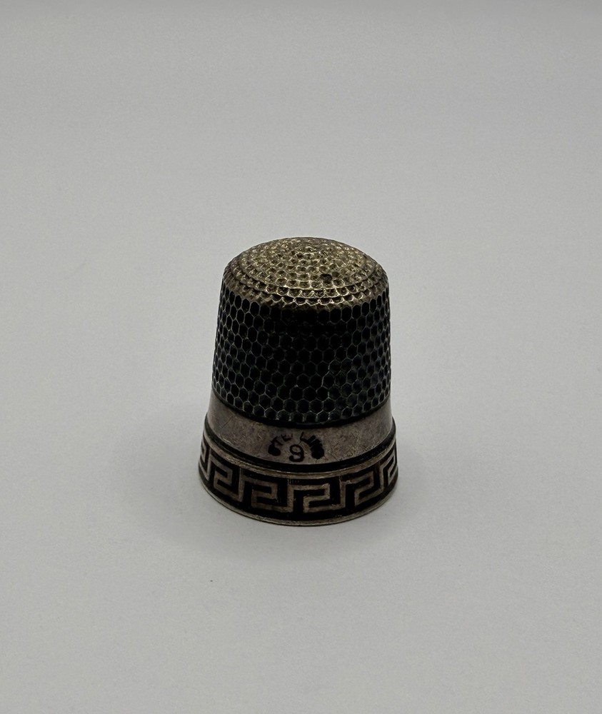 Vintage Sterling Silver Thimble #9