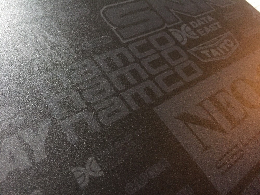 Generic Arcade Logo Laminated Control Panel Overlay (CPO) - 33" x 17"