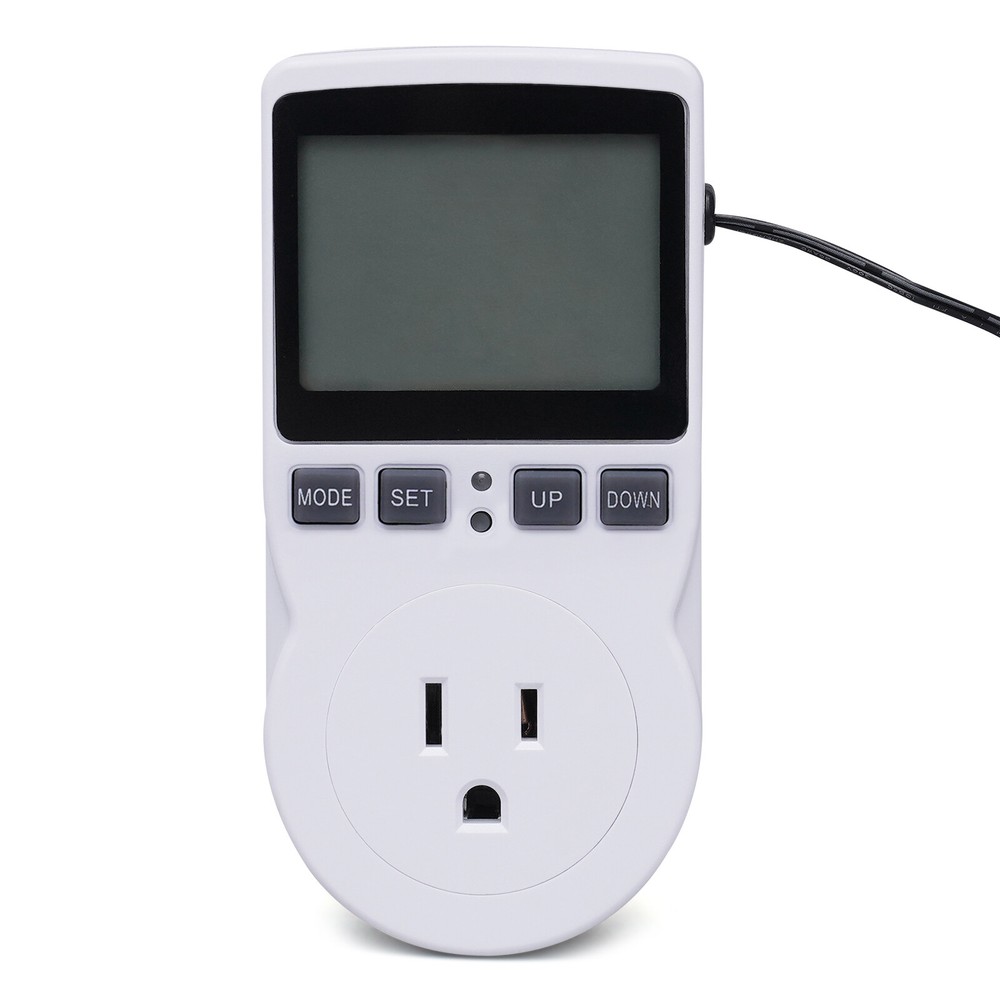 Digital Plug in Thermostat Timer Switch Socket Temperature Controller Switch