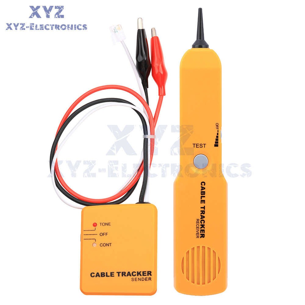 Multi-function Cable Finder Wire Tracker Fiber Optic Network Tester Cable Toner