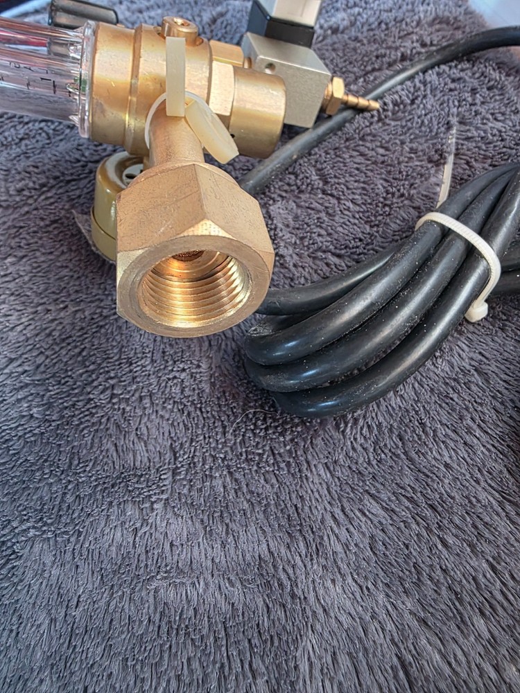 Infinity CO2 Regulator Hydroponics Emitter System with Solenoid Valve Flowmeter