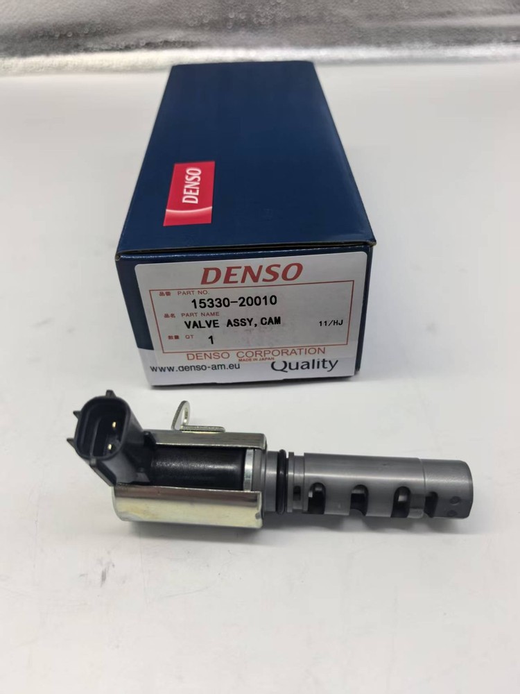 2Pcs 15330-20010 Denso Engine Variable Timing Solenoid for Toyota Lexus V6
