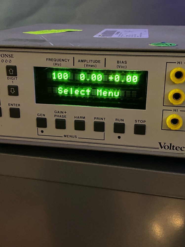 NASA Voltech Frequency Analyzer TF 2000
