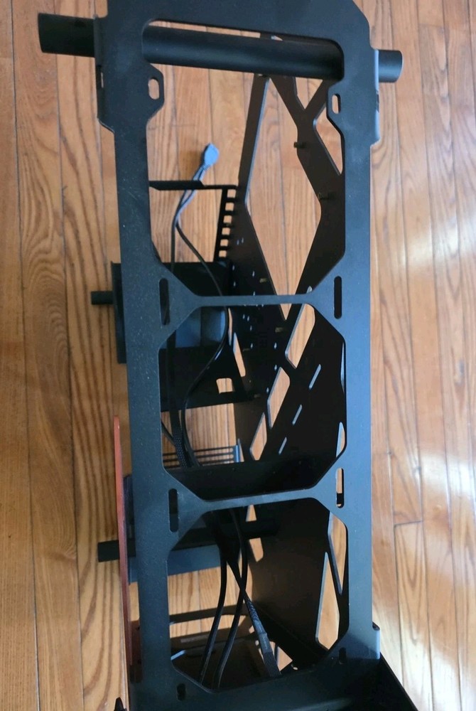 Cougar Conquer ATX Mid Tower Gaming Case - Orange - Rare