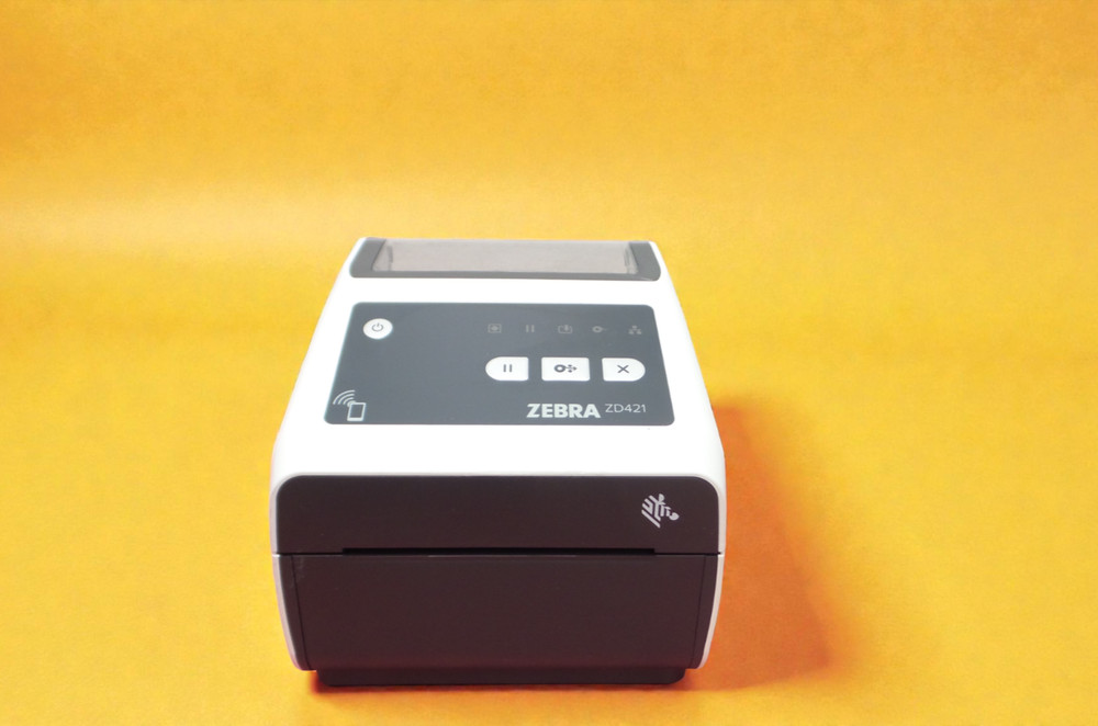 Zebra ZD421d 203 dpi Desktop Barcode Label Printer USB and Ethernet Connectivity