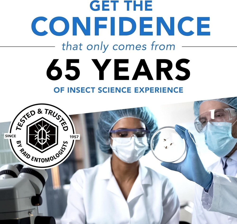 Raid Essentials Flying Insect Light Trap Starter Kit