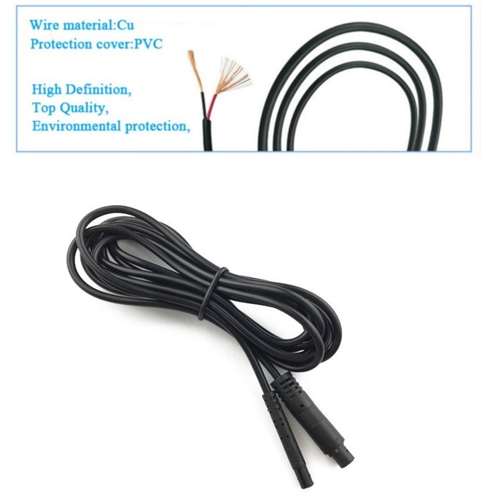 /Dash Cam Reverse Camera Car Recorder Cable 4Pin 2.5Meter Extension Cable/