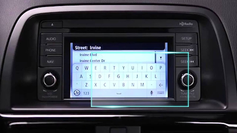 Crystal Clear Screen Protector for 2014 Mazda CX-5 Vehicle Navigation