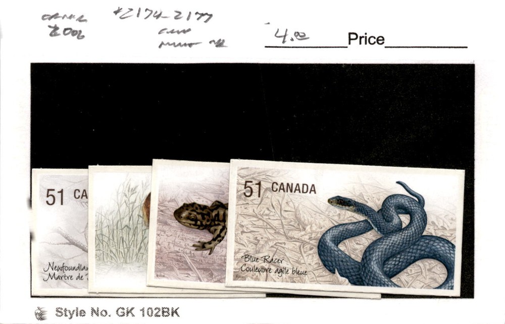 Canada, Postage Stamp, #2174-2177 Mint NH, 2006 Animals (AB)