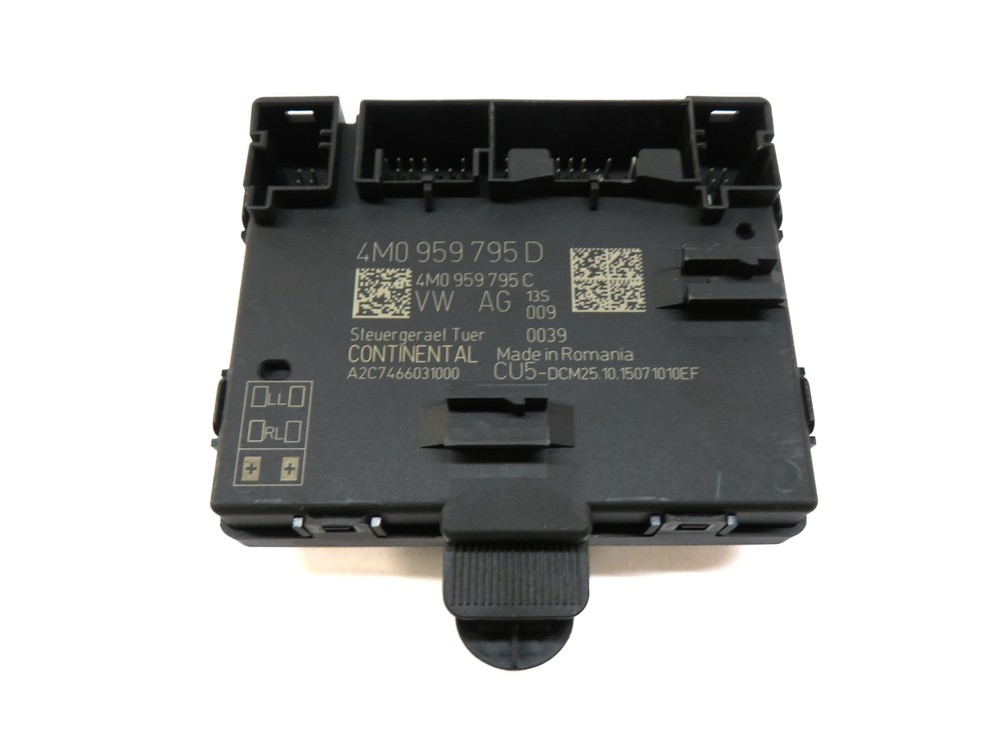 2017 AUDI A4 (B9 8W) LEFT REAR DOOR CONTROL MODULE