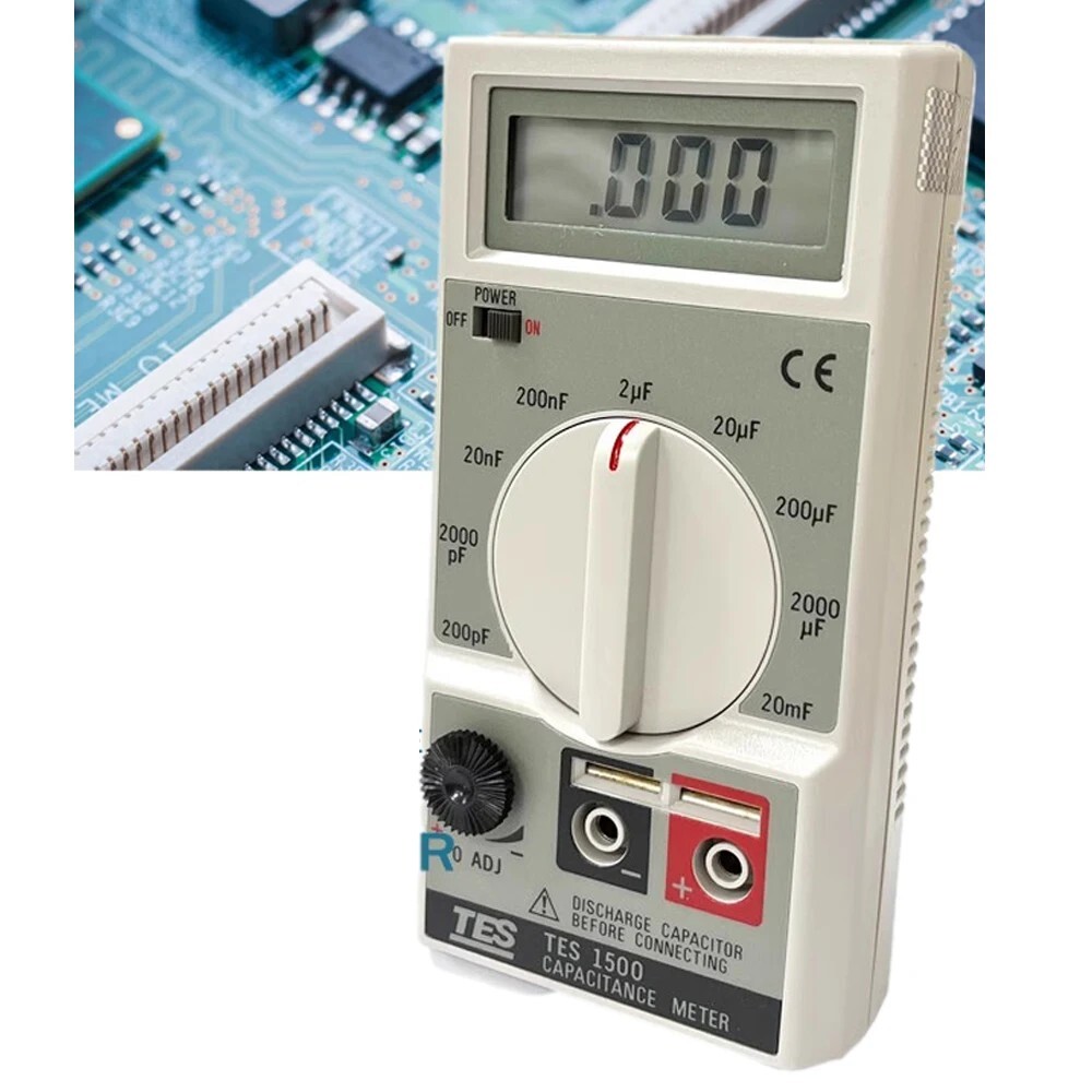 Dual Harmonic Integral Precision Capacitance Meter Digital Capacitance Tester